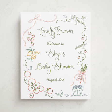 Baby Shower Welcome Signs