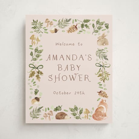 Baby Shower Welcome Signs