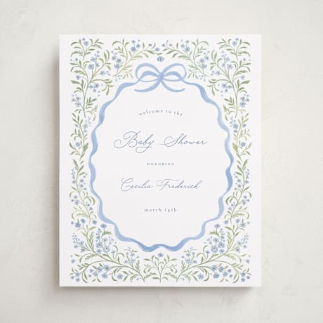 Baby Shower Welcome Signs