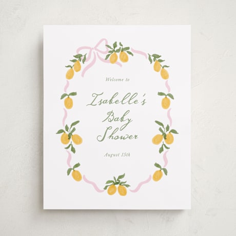 Baby Shower Welcome Signs