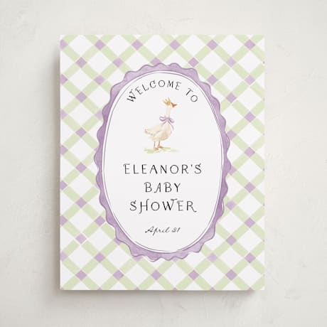 Baby Shower Welcome Signs