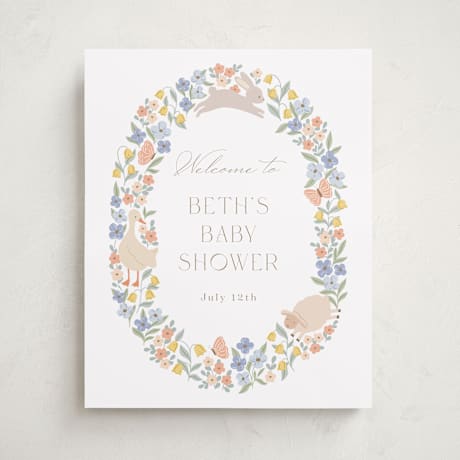 Baby Shower Welcome Signs