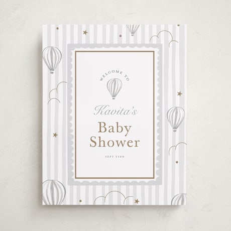 Baby Shower Welcome Signs