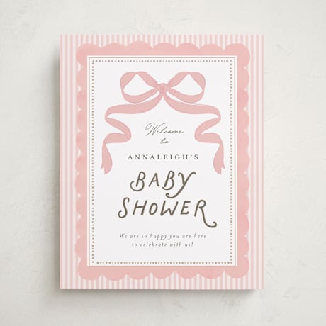 Baby Shower Welcome Signs