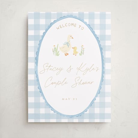 Baby Shower Welcome Signs