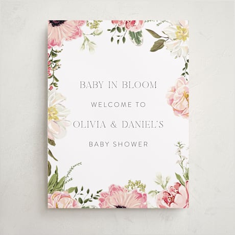 Baby Shower Welcome Signs