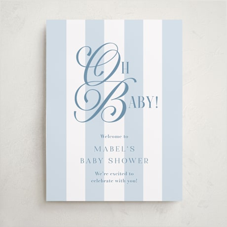 Baby Shower Welcome Signs