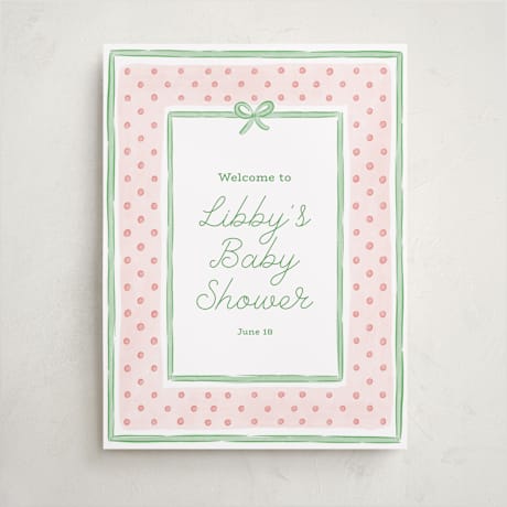 Baby Shower Welcome Signs