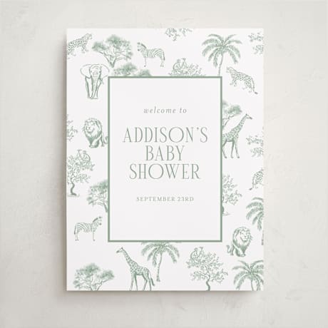 Baby Shower Welcome Signs