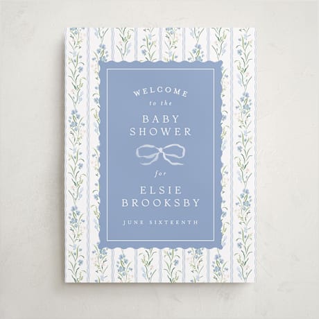 Baby Shower Welcome Signs