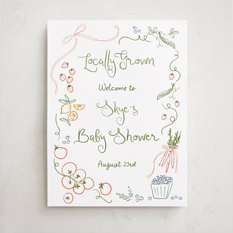 Baby Shower Welcome Signs