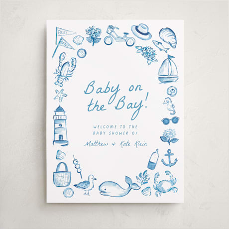 Baby Shower Welcome Signs