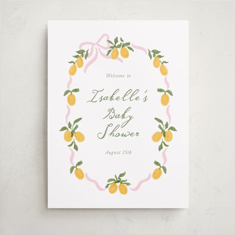 Baby Shower Welcome Signs