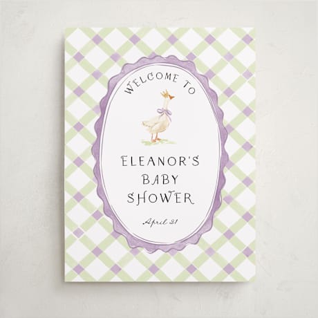 Baby Shower Welcome Signs