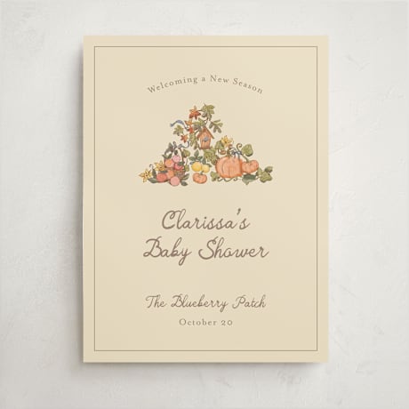 Baby Shower Welcome Signs