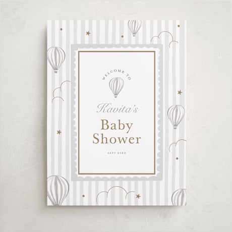 Baby Shower Welcome Signs