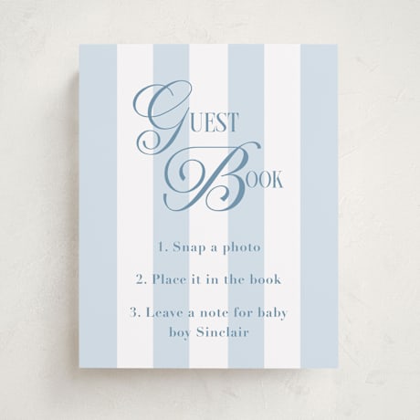 Baby Shower Party Signs