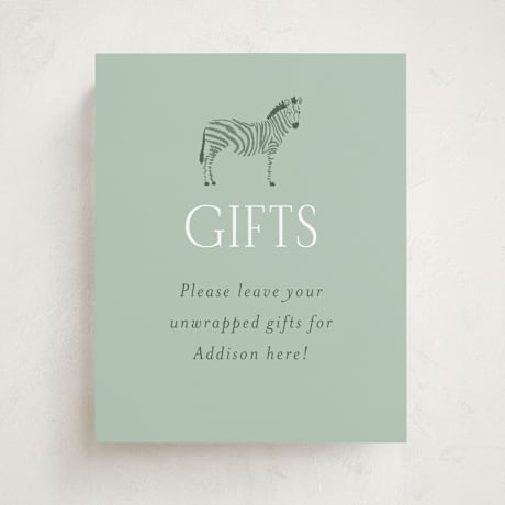 Baby Shower Party Signs