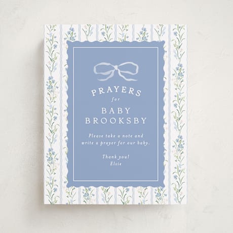 Baby Shower Party Signs