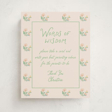 Baby Shower Party Signs