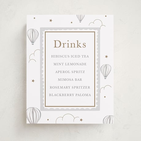 Baby Shower Party Signs