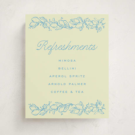 Baby Shower Bar Signs