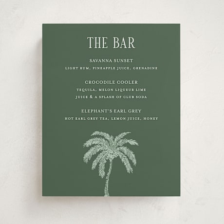Baby Shower Bar Signs