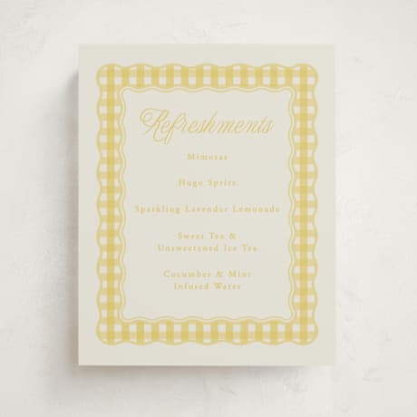 Baby Shower Bar Signs