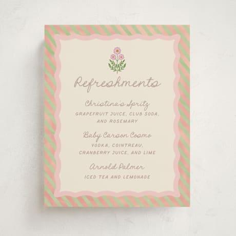 Baby Shower Bar Signs