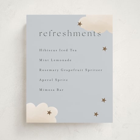 Baby Shower Bar Signs