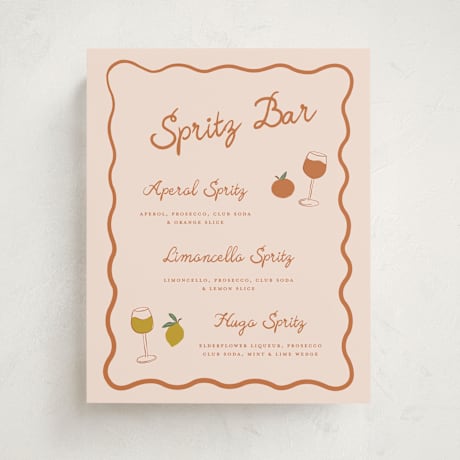 Baby Shower Bar Signs