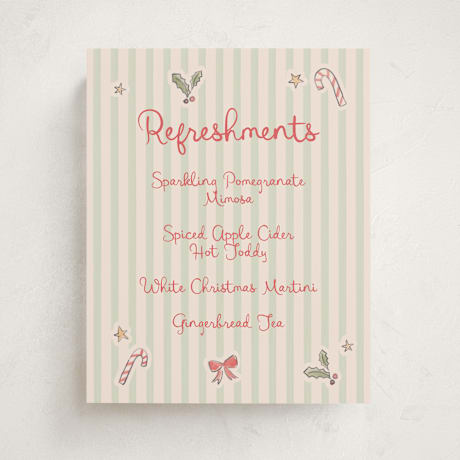 Baby Shower Bar Signs