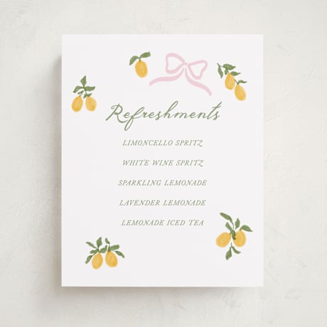 Baby Shower Bar Signs