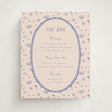 Baby Shower Bar Signs