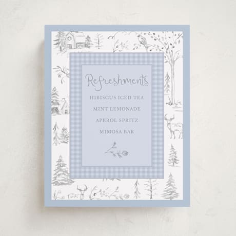 Baby Shower Bar Signs