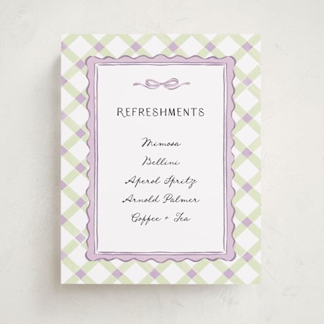 Baby Shower Bar Signs