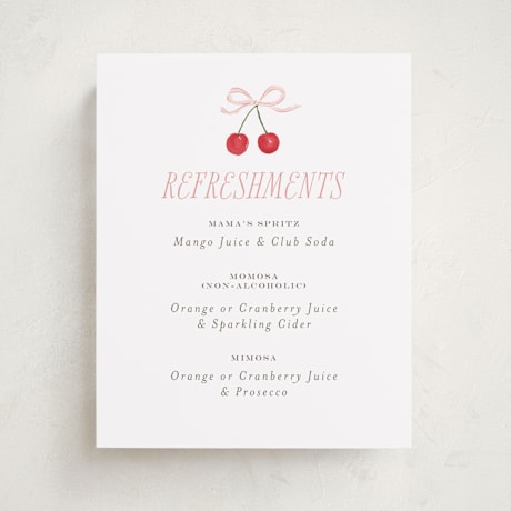 Baby Shower Bar Signs