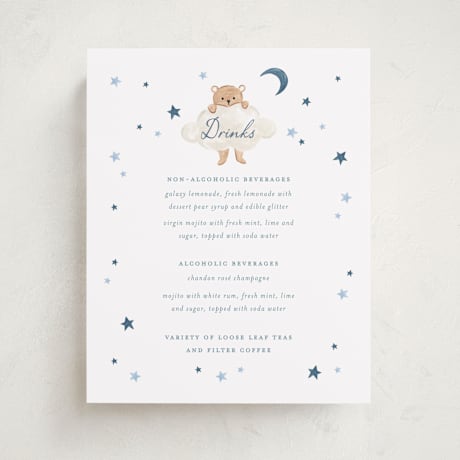 Baby Shower Bar Signs