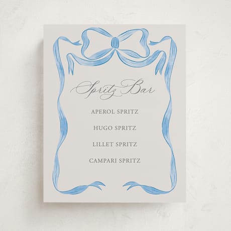 Baby Shower Bar Signs