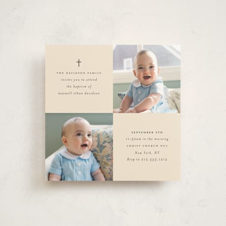 Baptism and Christening Invitations