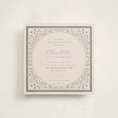 Debutante Party Invitations