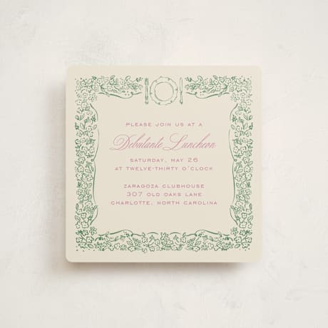 Debutante Party Invitations