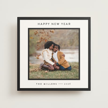 Holiday Photo Mount Cards