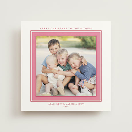 Holiday Photo Mount Cards
