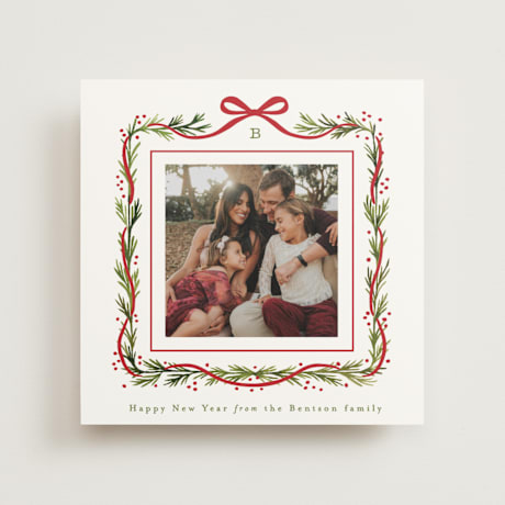 Holiday Photo Mount Cards