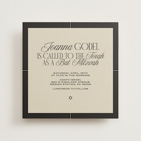 Mitzvah Invitations