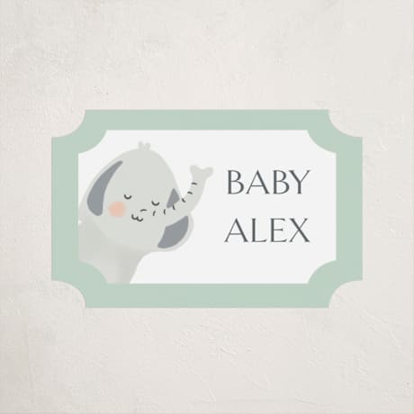 Baby Shower Stickers