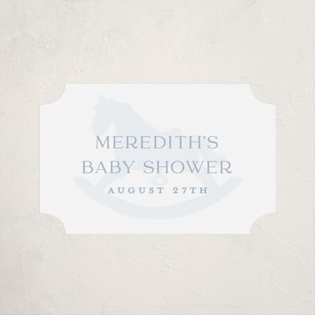 Baby Shower Stickers