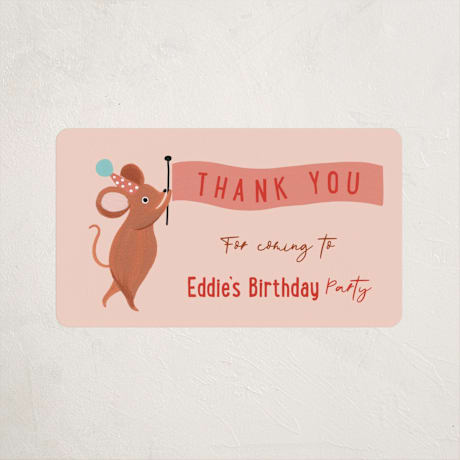 Children's Birthday Party Stickers