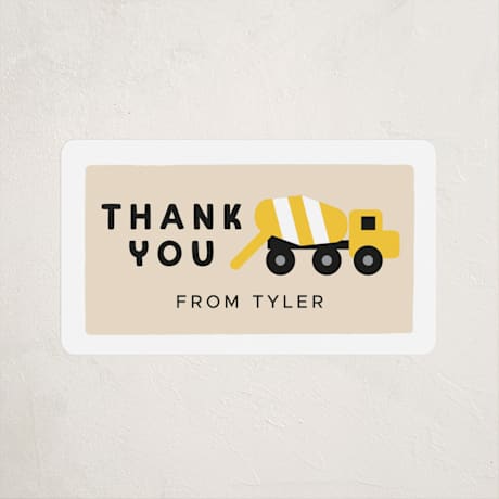 Children's Birthday Party Stickers